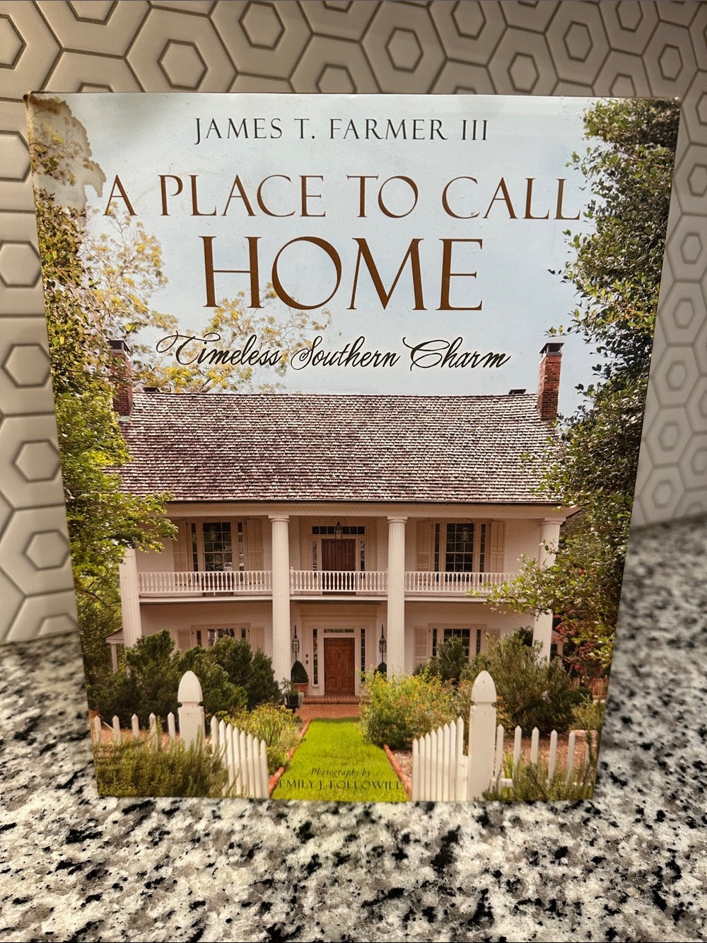 A Place to Call Home Coffee Table Book - Cream and Brown